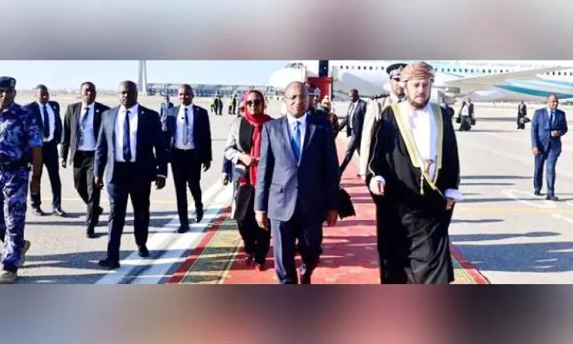 സ​ൻ​സി​ബാ​ർ പ്ര​സി​ഡ​ന്‍റി​ന്‍റെ ഒ​മാ​ൻ സ​ന്ദ​ർ​ശ​ന​ത്തി​ന്​ തു​ട​ക്കം