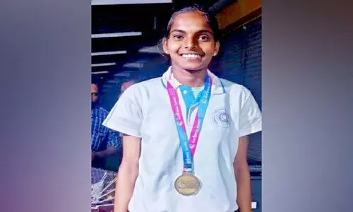 ദേശീയ ഗെയിംസിൽ സ്വർണം: ബാലുശ്ശേരിക്ക് അഭിമാനമായി മേഘ്ന കൃഷ്ണ ദേശീയ ഗെയിംസിൽ സ്വർണം: ബാലുശ്ശേരിക്ക് അഭിമാനമായി മേഘ്ന കൃഷ്ണ