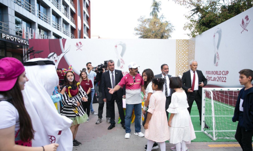 Embassies in foreign countries with World Cup excitement