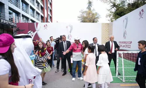 Embassies in foreign countries with World Cup excitement