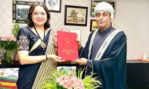 മും​ബൈ​യി​ലെ കോ​ണ്‍സു​ല്‍ ജ​ന​റ​ലാ​യി ചു​മ​ത​ല​യേ​റ്റു