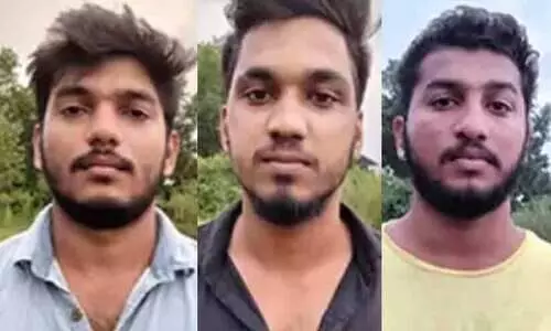 ഉത്സവത്തിന്റെ ഫ്ലക്സ് കീറി കലാപശ്രമം; മൂന്ന് യുവാക്കൾ അറസ്റ്റിൽ