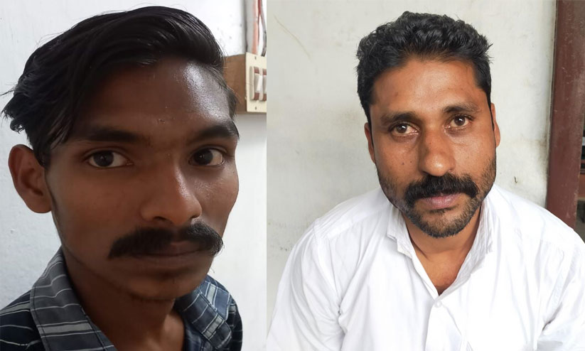 വിദ്യാര്ഥികള്ക്ക് മദ്യം നല്കിയ സ്കൂള് ബസ് ഡ്രൈവറടക്കം രണ്ട് പേര് പിടിയില് വിദ്യാര്ഥികള്ക്ക് മദ്യം നല്കിയ സ്കൂള് ബസ് ഡ്രൈവറടക്കം രണ്ട് പേര് പിടിയില്