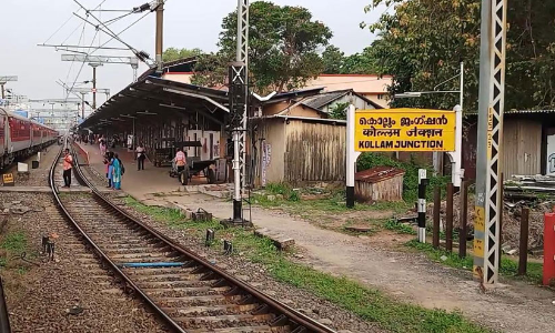 kollam railway station