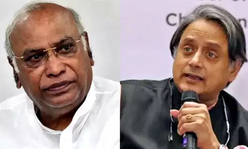 shashi tharoor, mallikarjun kharge