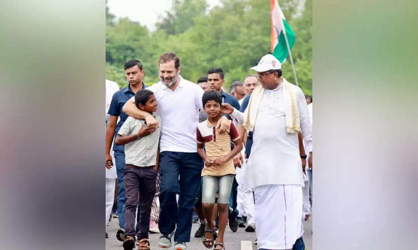 Bharat Jodo Yatra today in Bellary Bharat Jodo Yatra today in Bellary