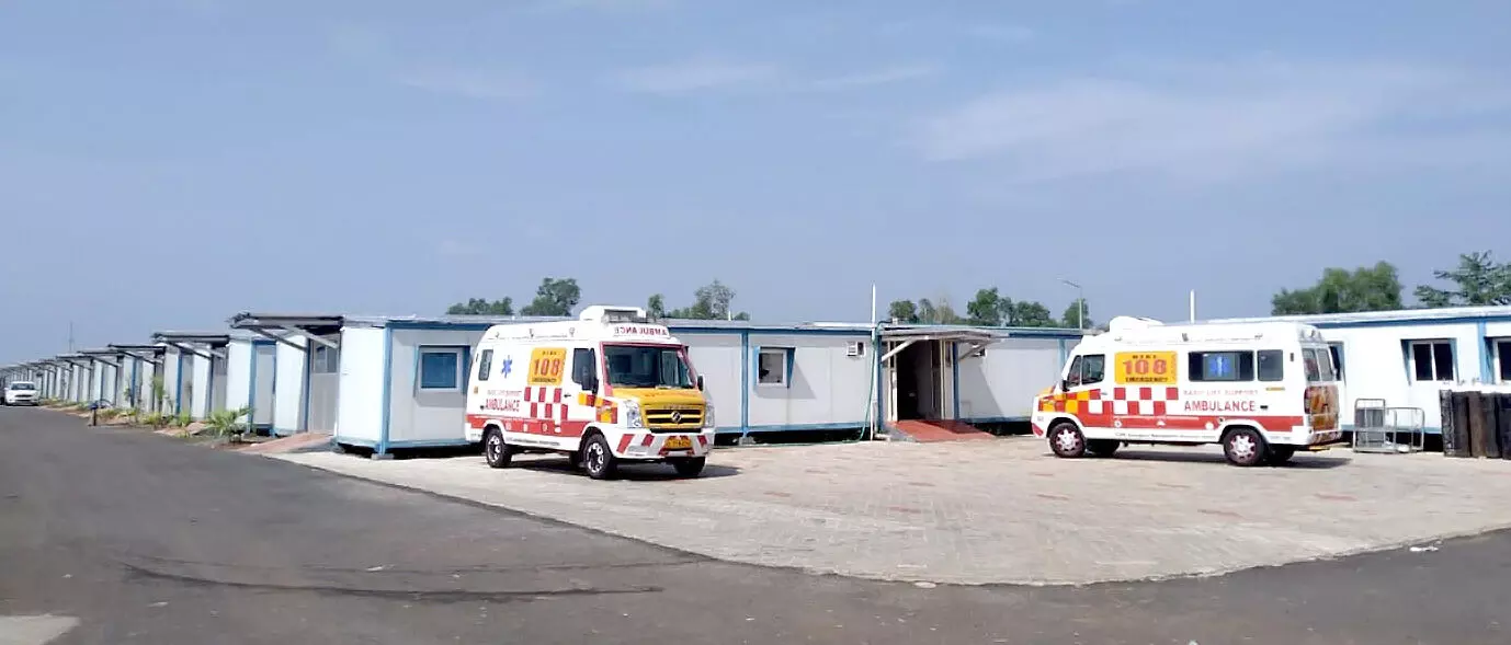 ചട്ടഞ്ചാലിലെ ടാറ്റ കോവിഡ് ആശുപത്രി ചട്ടഞ്ചാലിലെ ടാറ്റ കോവിഡ് ആശുപത്രി