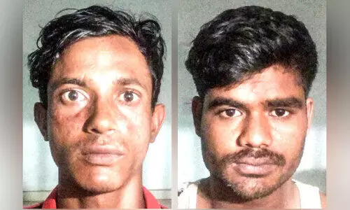 interstate workers arrested with ganja