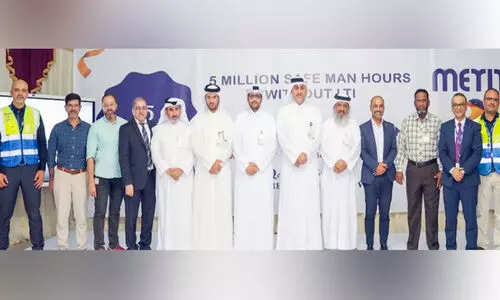 സുരക്ഷിത തൊഴിൽ മണിക്കൂറുകൾ പൂർത്തിയാക്കി അശ്ഗാൽ