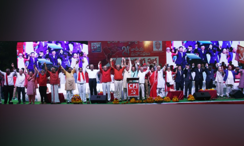 സി.പി.ഐ പാർട്ടി കോൺഗ്രസിൽ 30 വിദേശ പ്രതിനിധികള് സി.പി.ഐ പാർട്ടി കോൺഗ്രസിൽ 30 വിദേശ പ്രതിനിധികള്