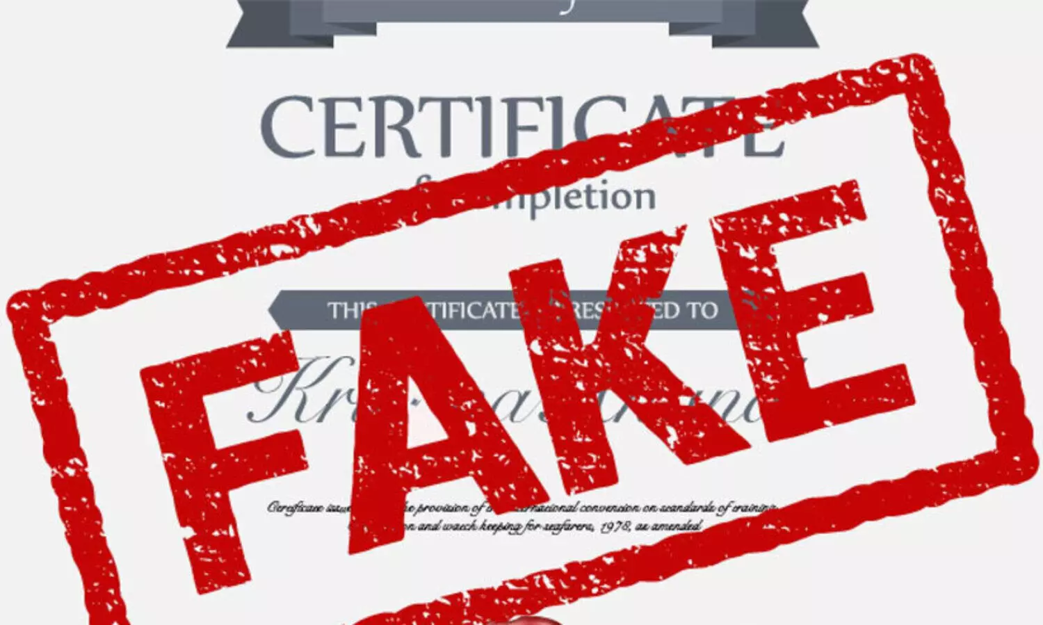 fake certificates