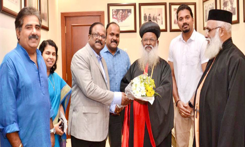 ഡബ്ല്യു.എം.എഫ് ഭാരവാഹികൾ കാതോലിക്ക ബാവയെ സന്ദർശിച്ചു ഡബ്ല്യു.എം.എഫ് ഭാരവാഹികൾ കാതോലിക്ക ബാവയെ സന്ദർശിച്ചു