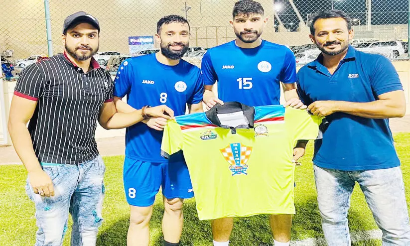 ജഴ്‌സി പ്രകാശനം ചെയ്തു