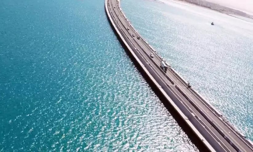 സൗദിയിലെ വലിയ വിനോദസഞ്ചാര കടൽപാലം ശൂറ തുറന്നു സൗദിയിലെ വലിയ വിനോദസഞ്ചാര കടൽപാലം ശൂറ തുറന്നു