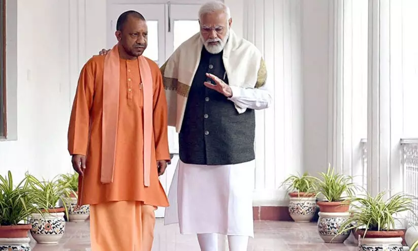 yogi and modi 09976a