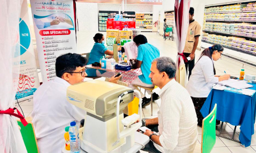അൽസലാമ പോളിക്ലിനിക് നേത്രരോഗ പരിശോധന ക്യാമ്പ്