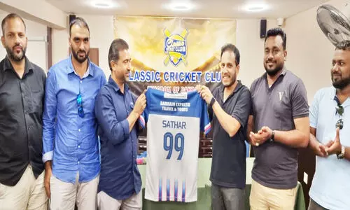 ക്ലാസിക് ക്രിക്കറ്റ് ക്ലബ് ജഴ്സി പ്രകാശനം ചെയ്തു