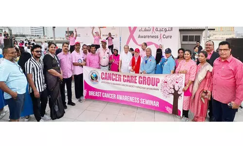 കാൻസർ കെയർ ഗ്രൂപ് വാക്കത്തണിൽ പങ്കാളികളായി