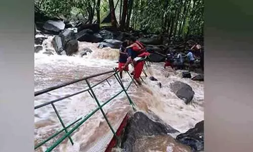 Goa cable bridge collapse: Over 40 rescued from Dudhsagar waterfalls