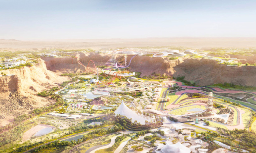 Construction of Khiddia entertainment city