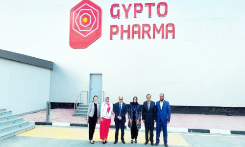 ആരോഗ്യമന്ത്രി ജിപ്‌റ്റോ ഫാർമ സന്ദർശിച്ചു