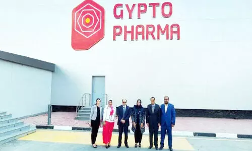 ആരോഗ്യമന്ത്രി ജിപ്‌റ്റോ ഫാർമ സന്ദർശിച്ചു