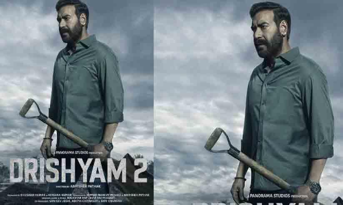 Ajay Devgn Shares New  Poster Of Drishyam 2