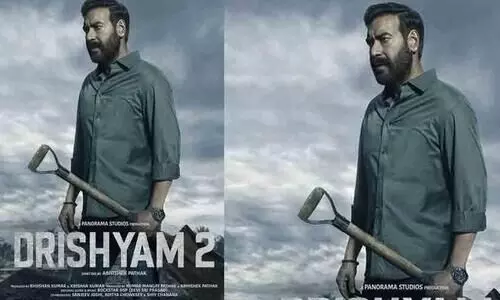 Ajay Devgn Shares New  Poster Of Drishyam 2