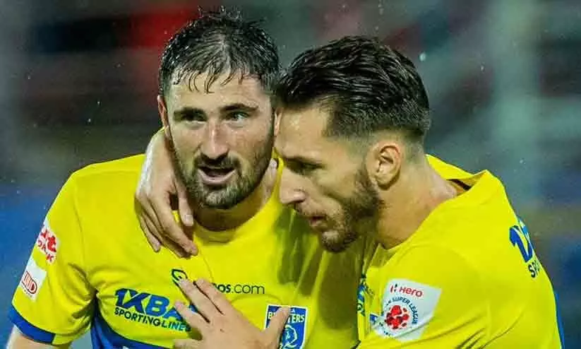 വീണ്ടും ഗോളുമായി കലിയൂഷ്നി; ബ്ലാസ്റ്റേഴ്സ് മുന്നിൽ