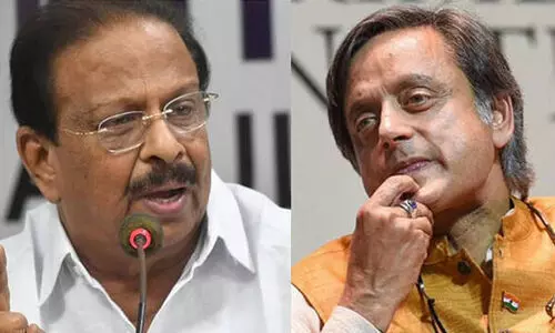 ശശി തരൂർ ട്രെയിനി, അനുഭവപരിചയം ഇല്ല -കെ. സുധാകരൻ