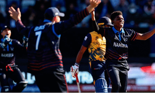 ട്വന്റി 20 ലോകകപ്പിന് അട്ടിമറിയോടെ തുടക്കം; നമീബിയയോട് നാണംകെട്ട് ശ്രീലങ്ക