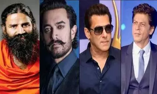 സൽമാൻ ഖാൻ ലഹരി ഉപയോഗിക്കുന്നു, ഷാറൂഖ് ഖാന്റെ മകൻ പിടിയിലായത് മയക്കുമരുന്ന് ഉപയോഗത്തിനിടെ; വിവാദ പ്രസംഗവുമായി രാംദേവ്