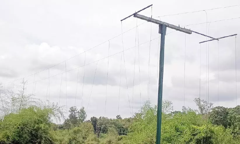 വൈദ്യുതി നിലക്കുന്നു; വന്യജീവികളെ പ്രതിരോധിക്കാനാകാതെ തൂക്കുവേലികൾ