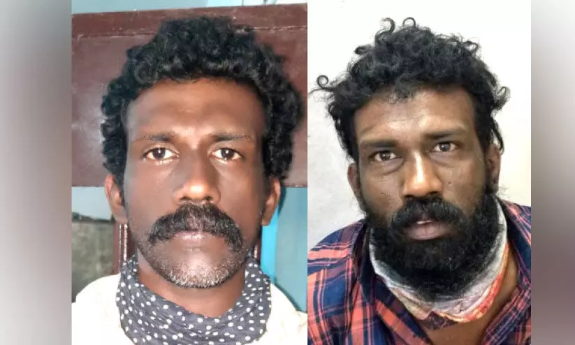 ക്ഷേത്രത്തിൽ മോഷണം നടത്തിയ പ്രതികൾ പിടിയിൽ ക്ഷേത്രത്തിൽ മോഷണം നടത്തിയ പ്രതികൾ പിടിയിൽ