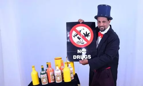 anti drug campaign by magician rajeev memunda