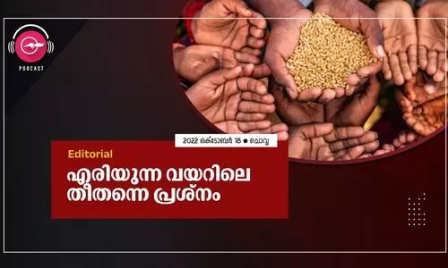 എ​രി​യു​ന്ന വ​യ​റി​ലെ തീ​ത​ന്നെ ​പ്ര​ശ്നം