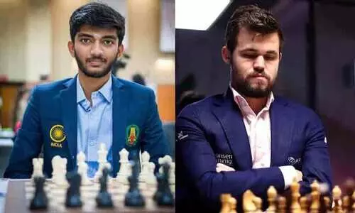 റാപ്പിഡ് ചെസ്: കാൾസണെ വീഴ്ത്തി ഡി. ഗുകേഷും