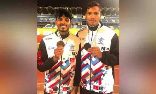 ദേശീയ ഓപൺ അത്‍ലറ്റിക്സ്: മെയ്‌മോന്‍ പൗലോസിന് സ്വർണം