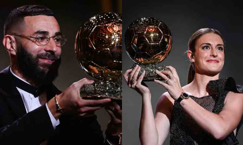 കരീം ബെൻസേമക്ക് ബാലൻ ദ്യോർ; മികച്ച വനിത താരമായി അലക്സിയ