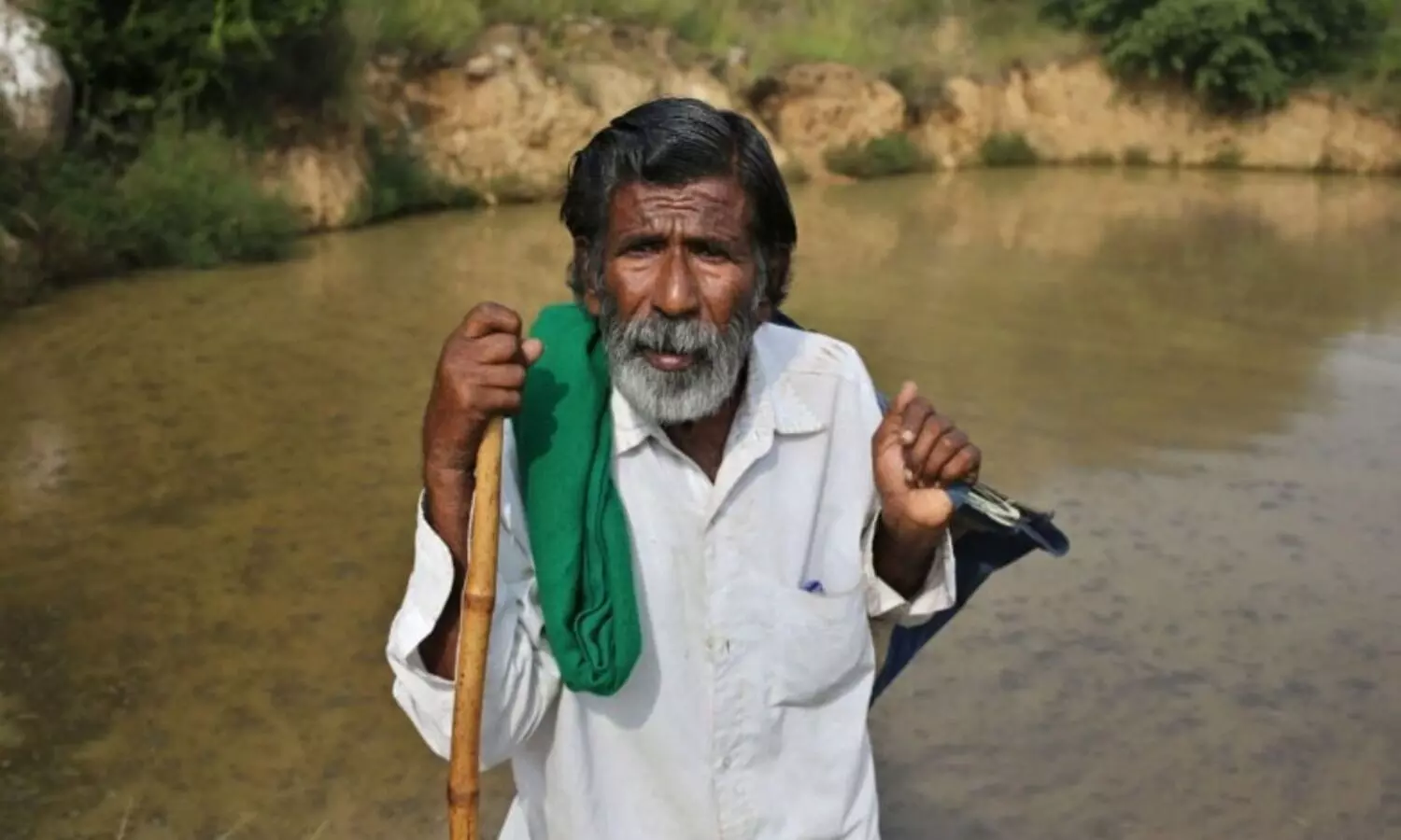 കാമെഗൗഡ; ജലസ്രോതസുകളുണ്ടാക്കി പച്ചപ്പ്​ തിരിച്ചുപിടിച്ച ഒറ്റയാൻ