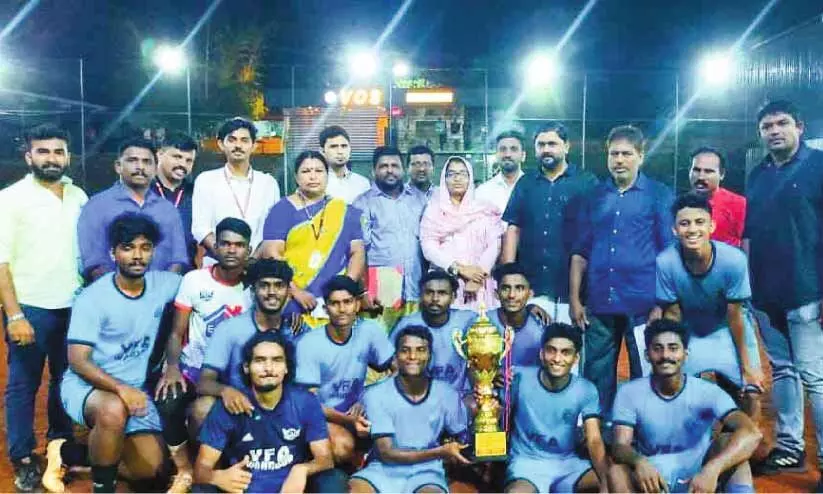 District Sevens Football Tournament YFA Vandoor Winners