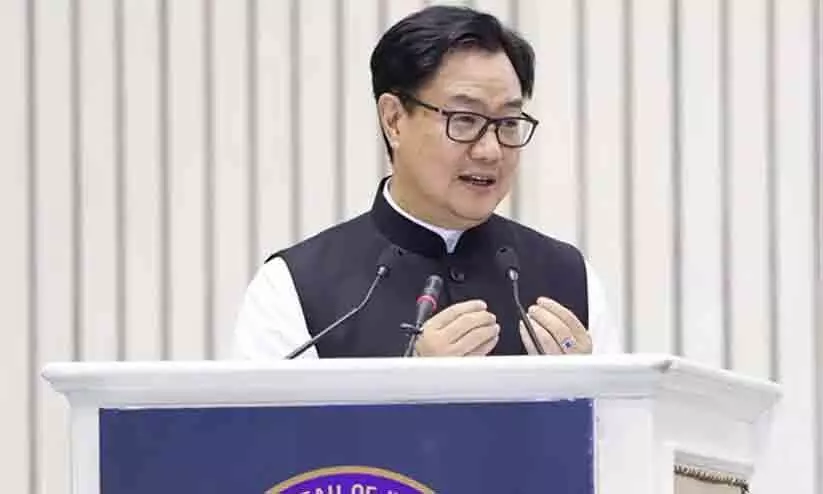 People not happy with collegium system, it is govt’s job to appoint judges: Rijiju