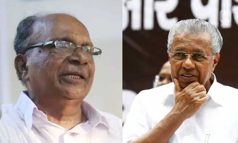 chief minister pinarayi vijayan in ck sreedarans program