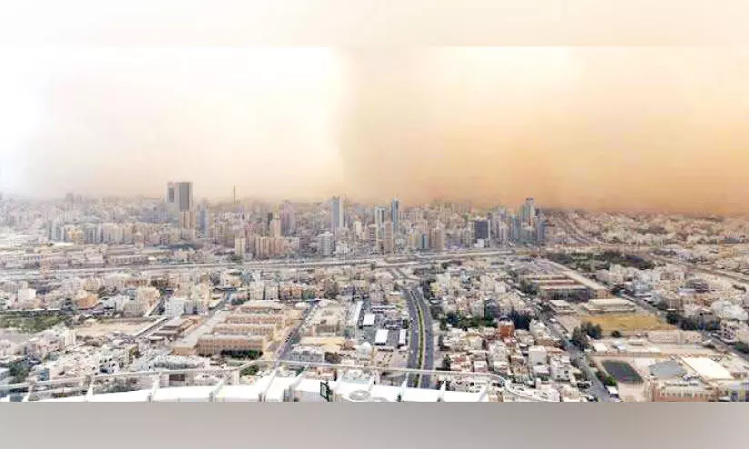 മോശം കാലാവസ്ഥ: ജാഗ്രത പാലിക്കണമെന്ന്   കുവൈത്ത് ആഭ്യന്തര മന്ത്രാലയം