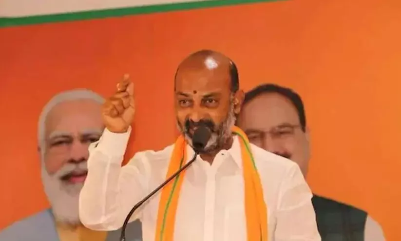 BJP chief Bandi Sanjay BJP chief Bandi Sanjay