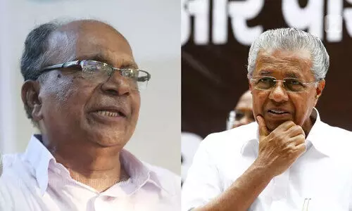 chief minister pinarayi vijayan in ck sreedarans program