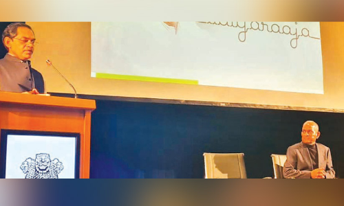 ഇ​ള​യ​രാ​ജ​ക്ക് എം​ബ​സി​യി​ൽ സ്വീ​ക​ര​ണം