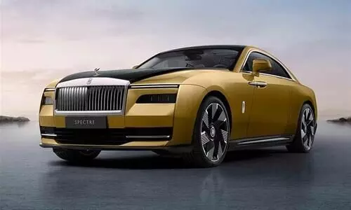 Rolls Royce unveils its first all-electric car, Spectre