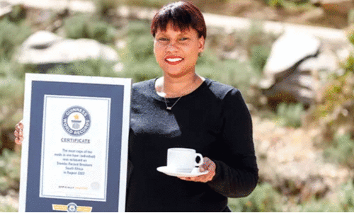 മണിക്കൂറിൽ തയാറാക്കിയത് 249 കപ്പ് ചായ; ഗിന്നസ് റെക്കോഡിലിടം നേടി ദക്ഷിണാഫ്രിക്കൻ വനിത