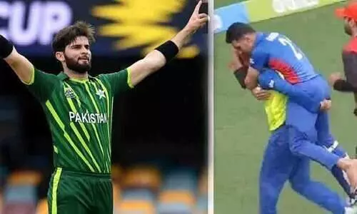 എതിർ താരത്തെ പരിക്കേൽപിച്ച് ഷഹീൻ അഫ്രീദിയുടെ മാരക തിരിച്ചുവരവ്